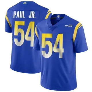 Los Angeles Rams Men's Chris Paul Jr. Limited Alternate Vapor Untouchable Jersey - Royal