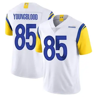 Los Angeles Rams Men's Jack Youngblood Limited Vapor Untouchable Jersey - White