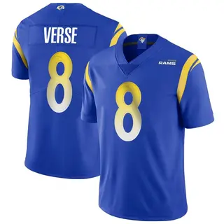 Los Angeles Rams Men's Jared Verse Limited Alternate Vapor Untouchable Jersey - Royal