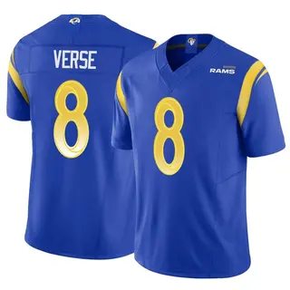 Los Angeles Rams Men's Jared Verse Limited Vapor F.U.S.E. Jersey - Royal