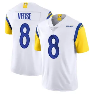 Los Angeles Rams Men's Jared Verse Limited Vapor Untouchable Jersey - White