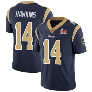 Los Angeles Rams Men's Javian Hawkins Limited Team Color Vapor Untouchable Super Bowl LVI Bound Jersey - Navy