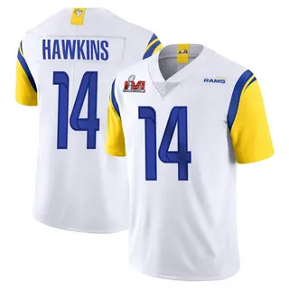 Los Angeles Rams Men's Javian Hawkins Limited Vapor Untouchable Super Bowl LVI Bound Jersey - White