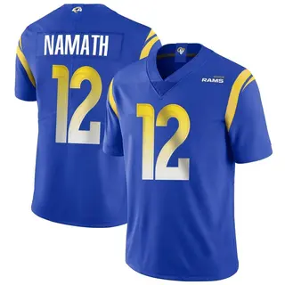 Los Angeles Rams Men's Joe Namath Limited Alternate Vapor Untouchable Jersey - Royal
