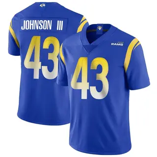 Los Angeles Rams Men's John Johnson III Limited Alternate Vapor Untouchable Jersey - Royal