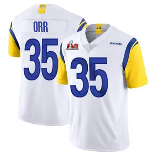 Los Angeles Rams Men's Kareem Orr Limited Vapor Untouchable Super Bowl LVI Bound Jersey - White