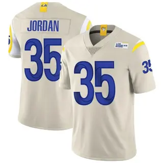 Los Angeles Rams Men's Michael Jordan Limited Bone Vapor Jersey