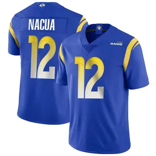 Los Angeles Rams Men's Puka Nacua Limited Alternate Vapor Untouchable Jersey - Royal