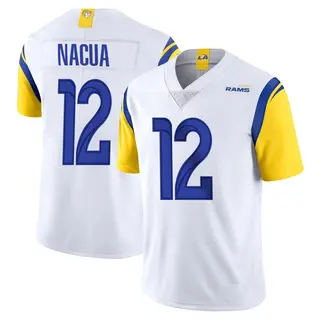 Los Angeles Rams Men's Puka Nacua Limited Vapor Untouchable Jersey - White