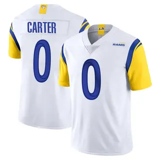 Los Angeles Rams Men's Roger Carter Limited Vapor Untouchable Jersey - White