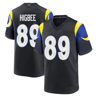 Los Angeles Rams Men's Tyler Higbee Game Midnight 2025 Rivalries Collection Jersey - Blue