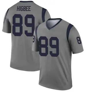 Los Angeles Rams Men's Tyler Higbee Legend Inverted Jersey - Gray