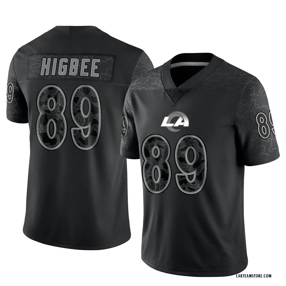 Los Angeles Rams Men's Tyler Higbee Limited Reflective Jersey - Black