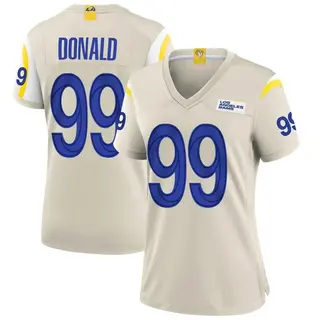 Los Angeles Rams Women's Aaron Donald Game Bone Jersey