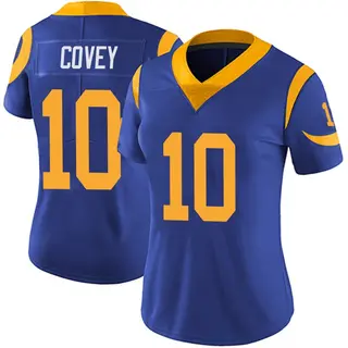 Los Angeles Rams Women's Britain Covey Limited Alternate Vapor Untouchable Jersey - Royal