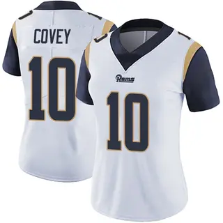 Los Angeles Rams Women's Britain Covey Limited Vapor Untouchable Jersey - White