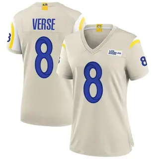 Los Angeles Rams Women's Jared Verse Game Bone Jersey