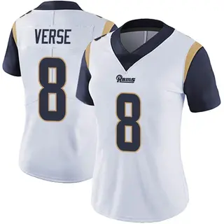 Los Angeles Rams Women's Jared Verse Limited Vapor Untouchable Jersey - White