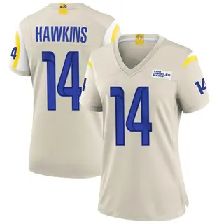 Los Angeles Rams Women's Javian Hawkins Game Bone Jersey
