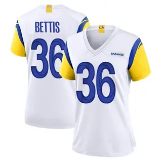 Los Angeles Rams Women's Jerome Bettis Game Jersey - White