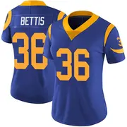 Los Angeles Rams Women's Jerome Bettis Limited Alternate Vapor Untouchable Jersey - Royal