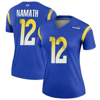 Los Angeles Rams Women's Joe Namath Legend Jersey - Royal