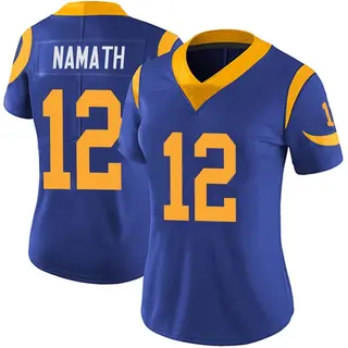 Los Angeles Rams Women's Joe Namath Limited Alternate Vapor Untouchable Jersey - Royal