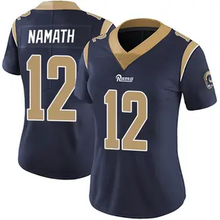 Los Angeles Rams Women's Joe Namath Limited Team Color Vapor Untouchable Jersey - Navy