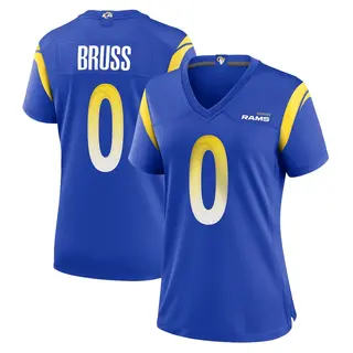 Los Angeles Rams Women's Logan Bruss Game Alternate Jersey - Royal