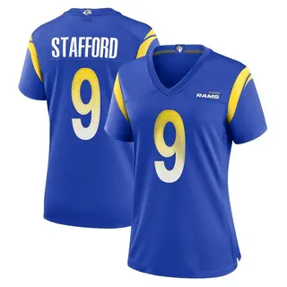 Los Angeles Rams Women's Matthew Stafford Game Alternate Jersey - Royal