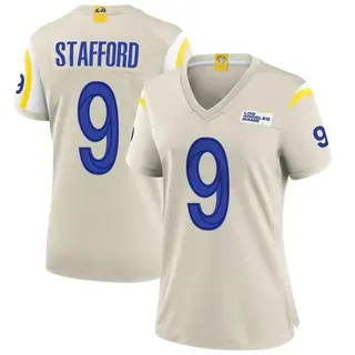Los Angeles Rams Women's Matthew Stafford Game Bone Jersey