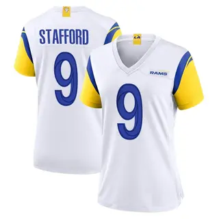 Los Angeles Rams Women's Matthew Stafford Game Jersey - White