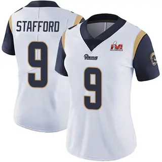 Los Angeles Rams Women's Matthew Stafford Limited Vapor Untouchable Super Bowl LVI Bound Jersey - White