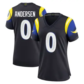 Los Angeles Rams Women's Nick Andersen Limited Midnight 2025 Rivalries Collection Jersey - Blue