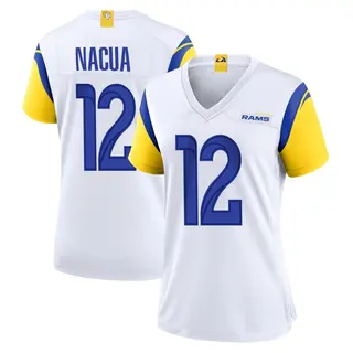 Los Angeles Rams Women's Puka Nacua Game Jersey - White