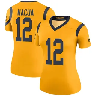 Los Angeles Rams Women's Puka Nacua Legend Color Rush Jersey - Gold