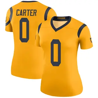Los Angeles Rams Women's Roger Carter Legend Color Rush Jersey - Gold