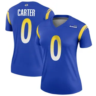 Los Angeles Rams Women's Roger Carter Legend Jersey - Royal