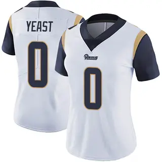 Los Angeles Rams Women's Russ Yeast Limited Vapor Untouchable Jersey - White