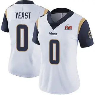 Los Angeles Rams Women's Russ Yeast Limited Vapor Untouchable Super Bowl LVI Bound Jersey - White