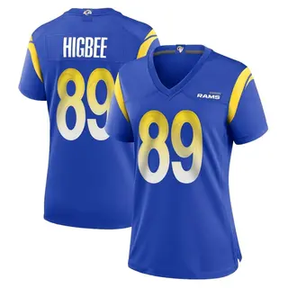Los Angeles Rams Women's Tyler Higbee Game Alternate Jersey - Royal