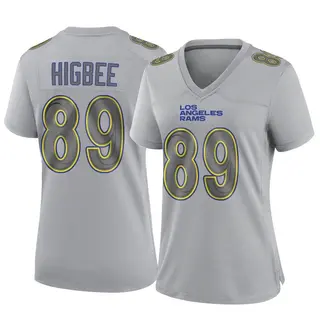 Los Angeles Rams Women's Tyler Higbee Game Atmosphere Fashion Jersey - Gray