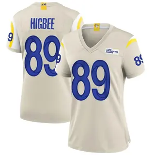 Los Angeles Rams Women's Tyler Higbee Game Bone Jersey