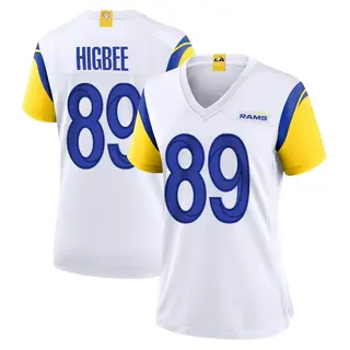 Los Angeles Rams Women's Tyler Higbee Game Jersey - White