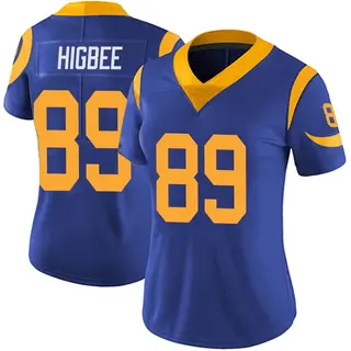 Los Angeles Rams Women's Tyler Higbee Limited Alternate Vapor Untouchable Jersey - Royal