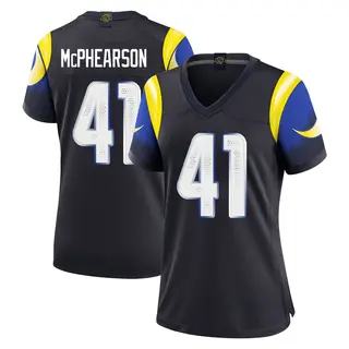 Los Angeles Rams Women's Zech McPhearson Limited Midnight 2025 Rivalries Collection Jersey - Blue