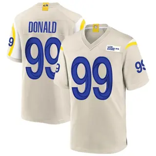 Los Angeles Rams Youth Aaron Donald Game Bone Jersey