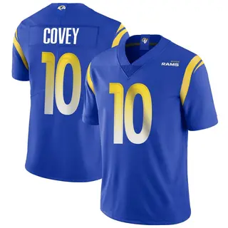 Los Angeles Rams Youth Britain Covey Limited Alternate Vapor Untouchable Jersey - Royal