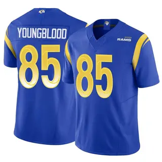 Los Angeles Rams Youth Jack Youngblood Limited Vapor F.U.S.E. Jersey - Royal