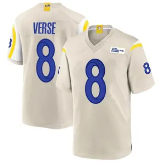 Los Angeles Rams Youth Jared Verse Game Bone Jersey